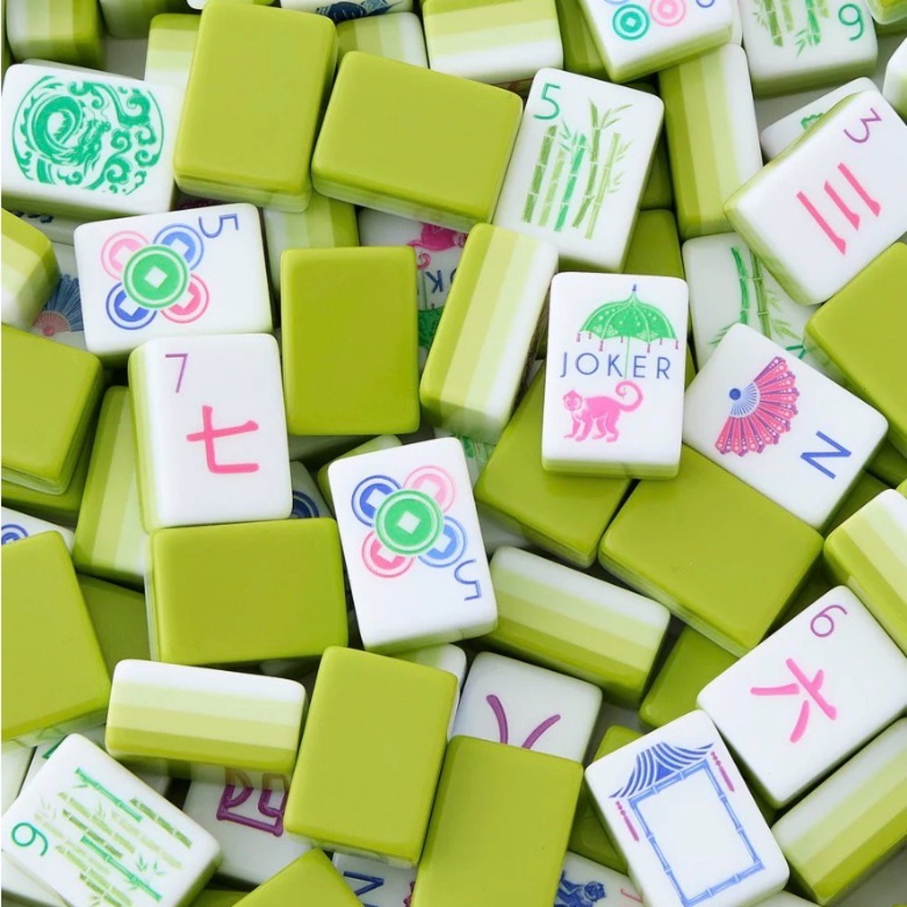 New Mahjong Tile Set and Tile Bag